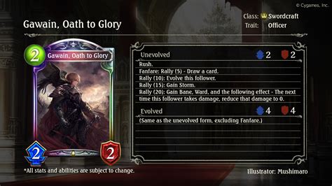 Gawain, Oath to Glory .